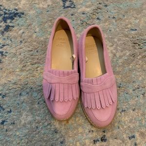 Purple Janie and Jack loafers